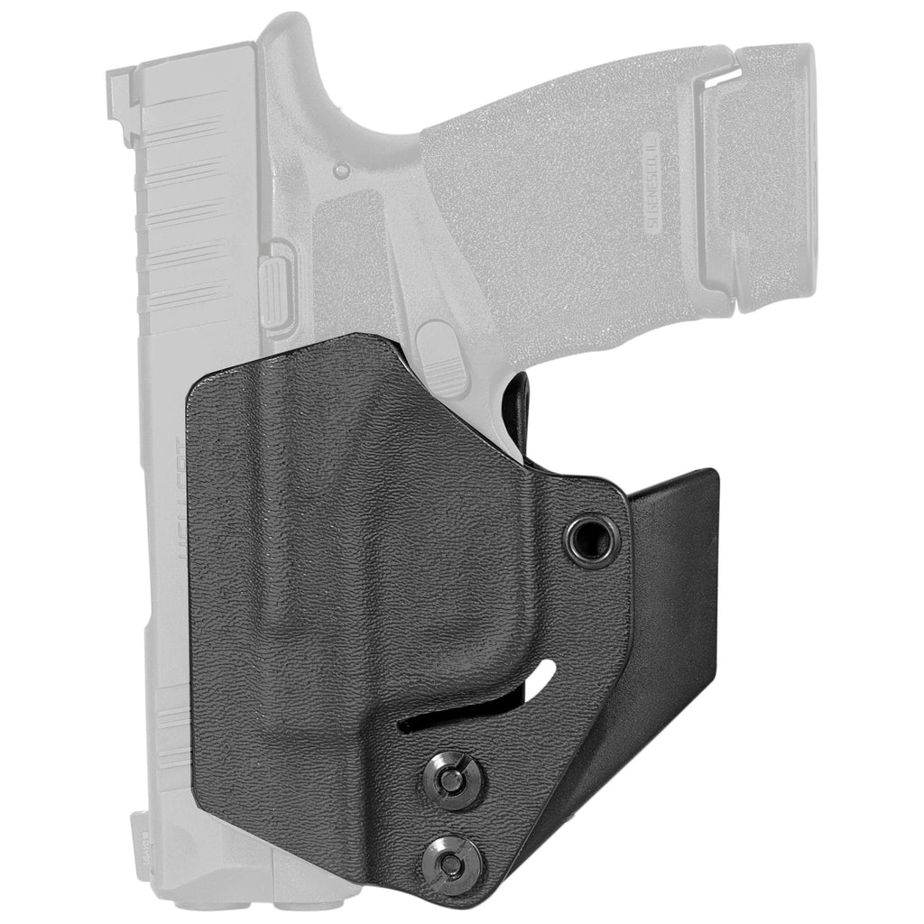 Mission First Tactical Minimalist Inside the Waistband Holster for Concealed Carry - Black Kydex, Ambidextrous Design