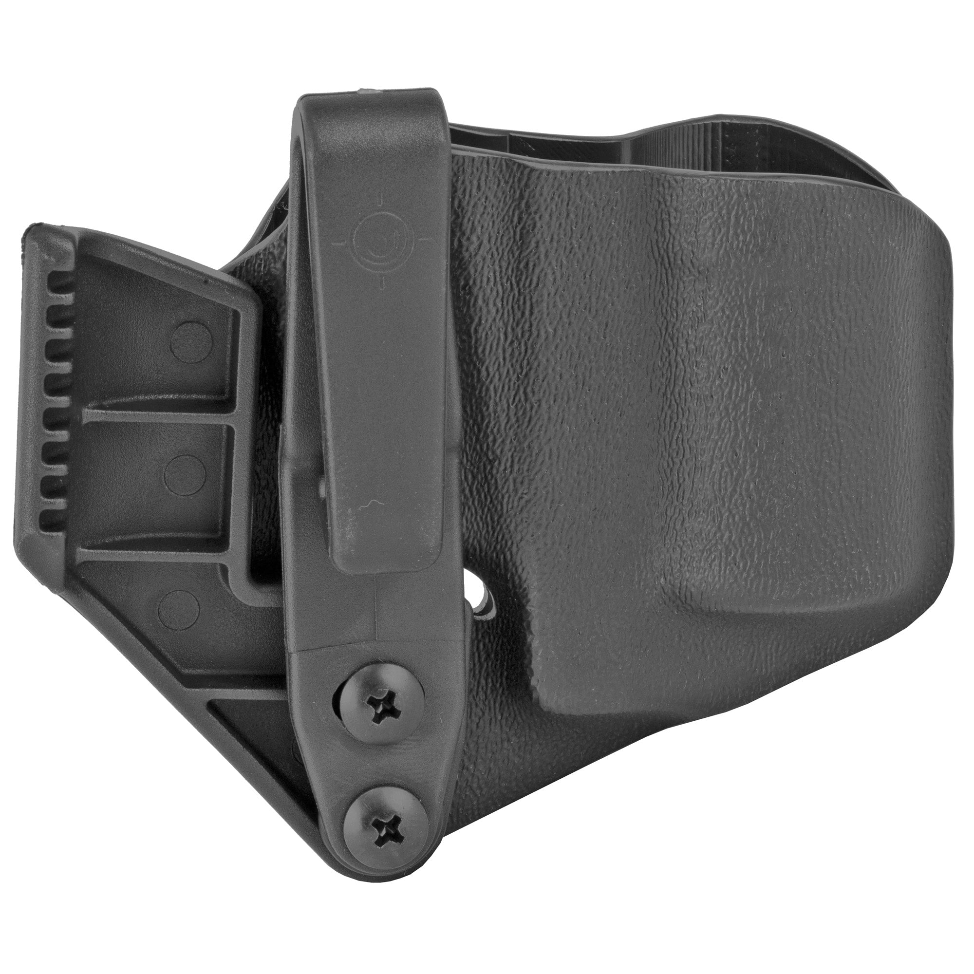 Mission First Tactical Minimalist Inside Waistband Holster for Smith & Wesson J-Frame Revolvers - Black Kydex