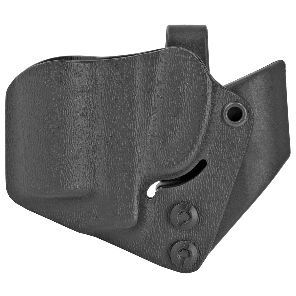 Mission First Tactical Minimalist Inside Waistband Holster for Smith & Wesson J-Frame Revolvers - Black Kydex