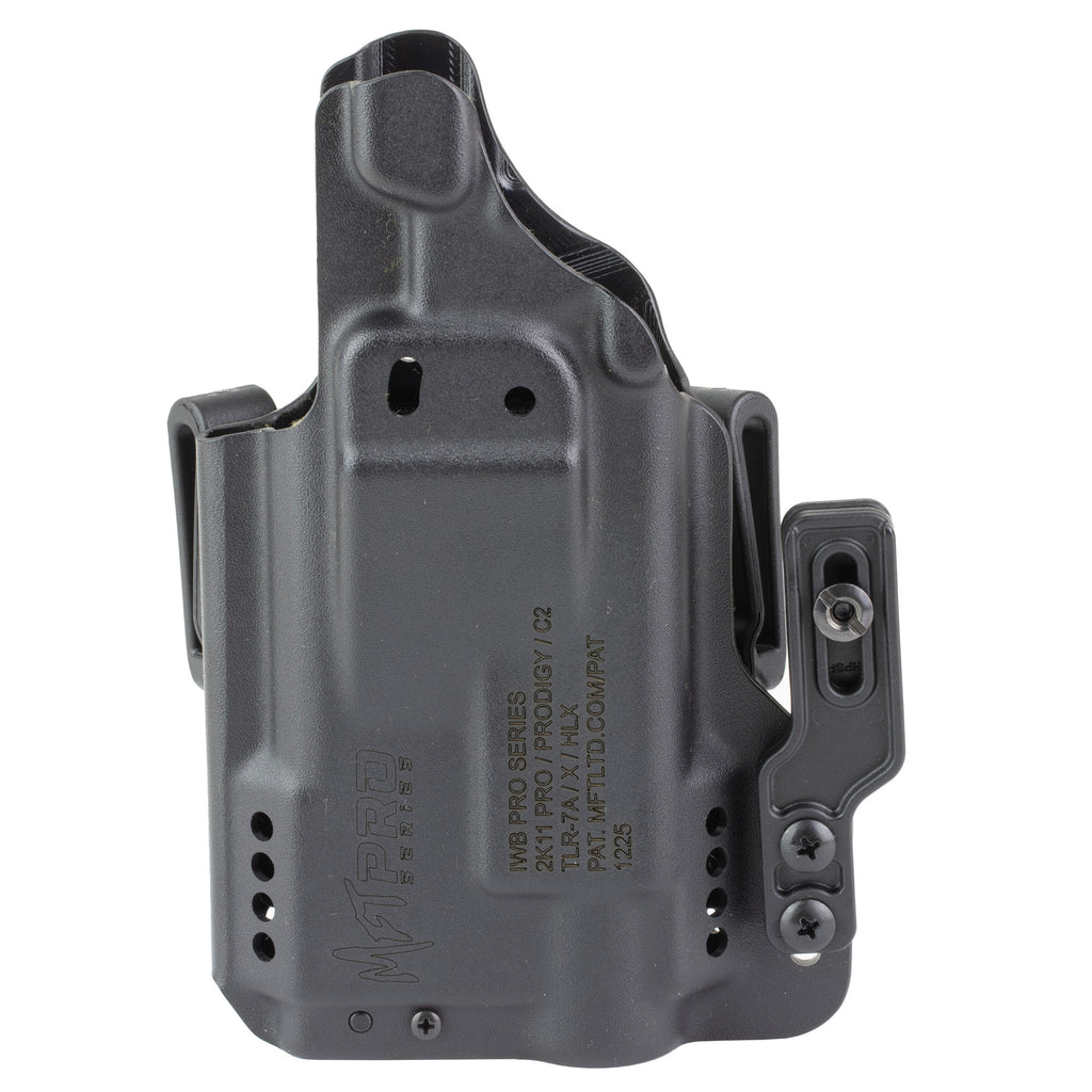 Mission First Tactical MFT Pro Holster for Inside Waistband Carry – Ambidextrous Kydex Design with TLR-7 Compatibility