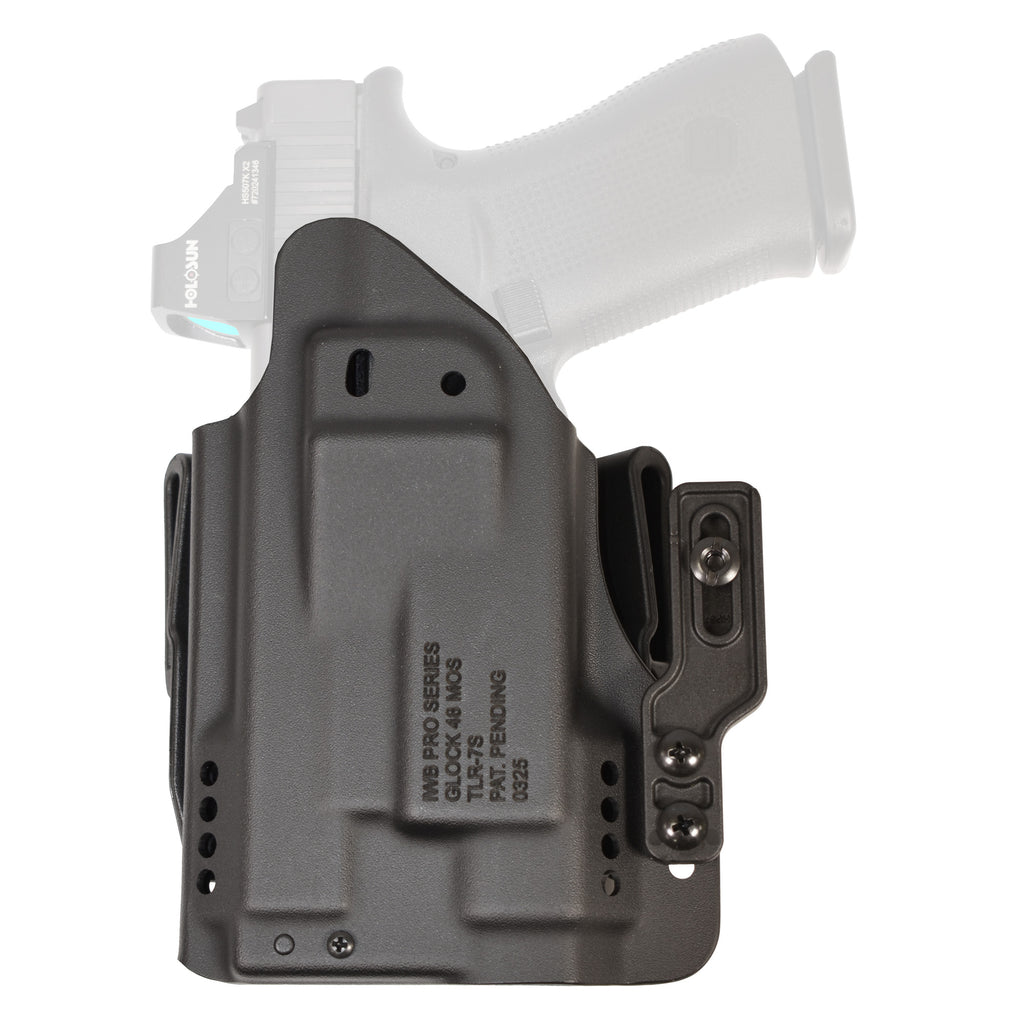 Mission First Tactical MFT Pro Holster for Glock 48 with TLR-7 | Ambidextrous Inside & Outside the Waistband Kydex Holster
