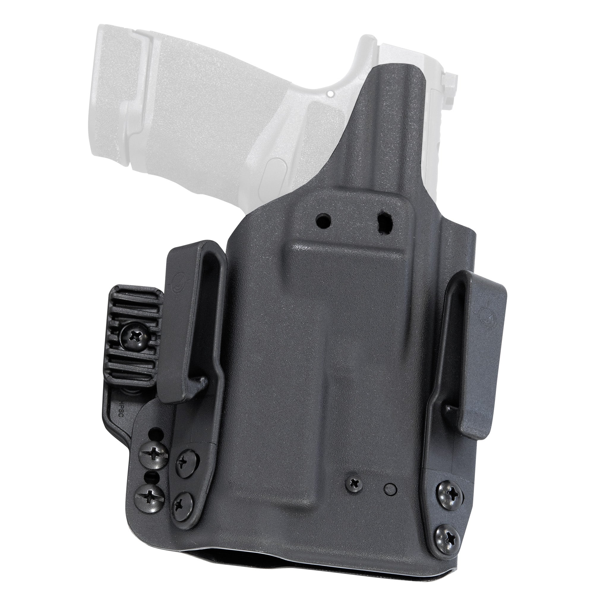 Mission First Tactical MFT Pro Holster for Hellcat with TLR-6 - Inside/Outside the Waistband Ambidextrous Kydex Holster