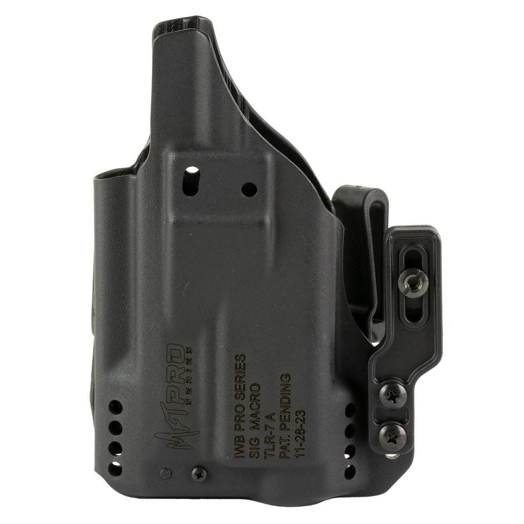 Mission First Tactical Pro Holster for Sig P365-XMacro with TLR-7, Inside & Outside Waistband Convertible, Ambidextrous Kydex Holster