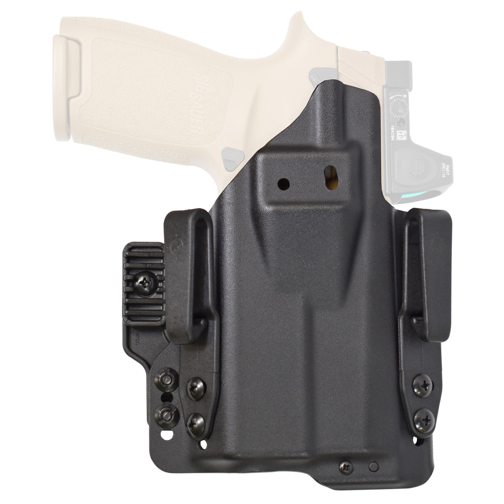 Mission First Tactical H5-SIG-9-WL-7 Pro Series IWB Holster for Sig Sauer P320 X Carry with TLR7, Ambidextrous Kydex Black