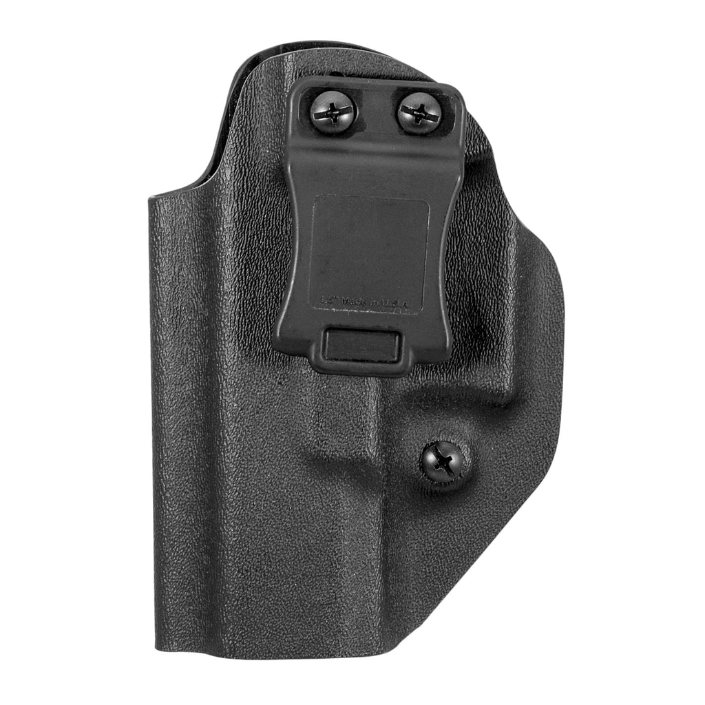 Mission First Tactical HGL19AIWBA-BL Kydex Inside Waistband Holster for Glock 19 and 23 - Ambidextrous, Black