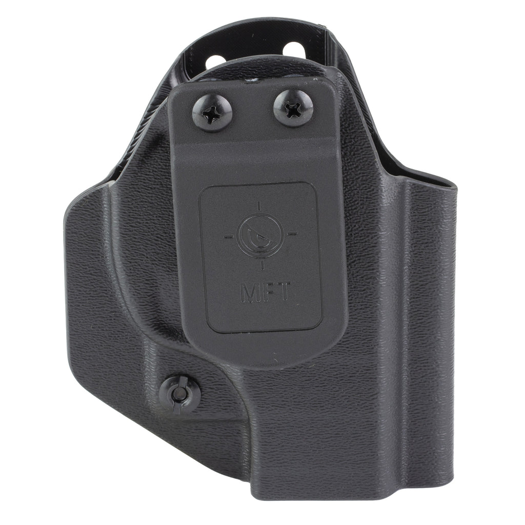 Mission First Tactical AIWB/OWB Series Holster for Compact Handguns - Ambidextrous Black Boltaron Carry Solution