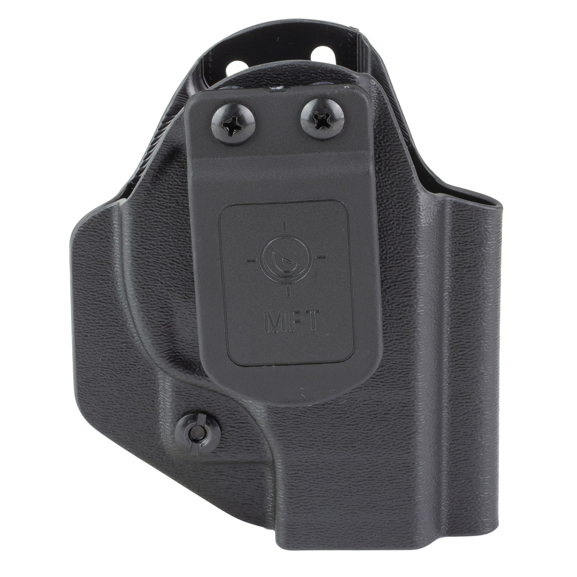 Mission First Tactical AIWB/OWB Series Holster for Compact Handguns - Ambidextrous Black Boltaron Carry Solution