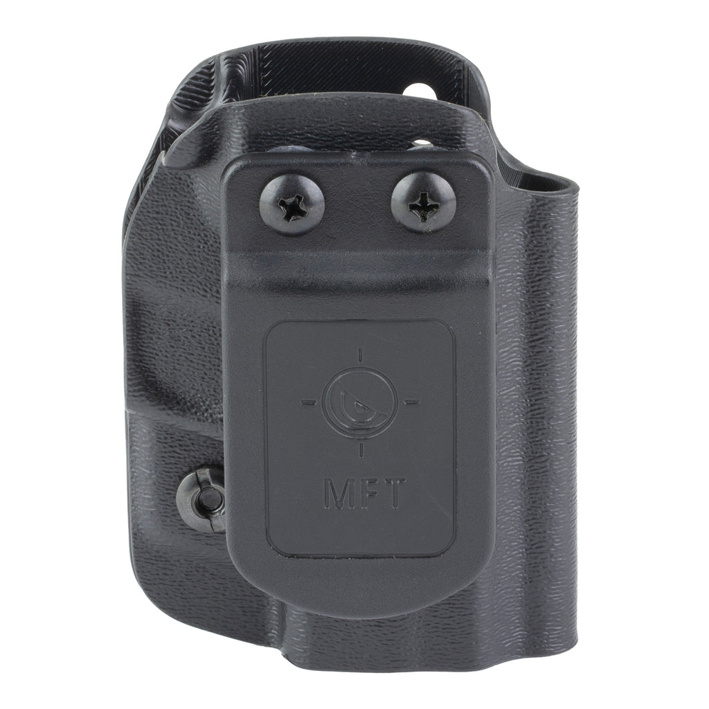 Mission First Tactical MFT AIWB Holster for Smith & Wesson Bodyguard 2.0 - Black, Ambidextrous, Inside and Outside Waistband Carry