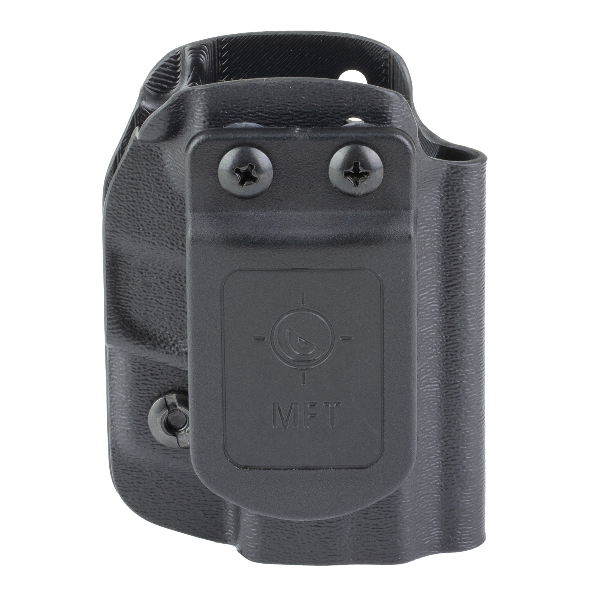 Mission First Tactical MFT AIWB Holster for Smith & Wesson Bodyguard 2.0 - Black, Ambidextrous, Inside and Outside Waistband Carry