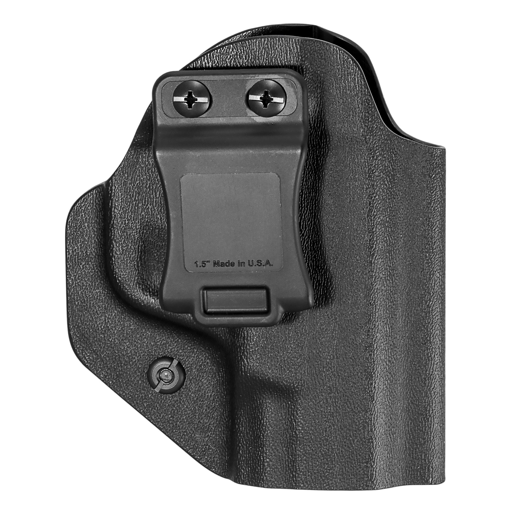 Mission First Tactical MFT IWB Holster for M&P Shield 9mm, Ambidextrous Kydex Inside Waistband Concealed Carry