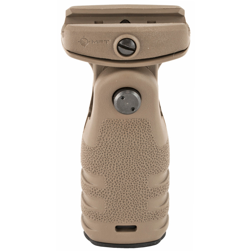 Mission First Tactical MFT REACT Folding Vertical Foregrip in Scorched Dark Earth