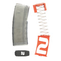 Amend2 Mod-C 30-Round Magazine for AR-15 in 223 Remington, Translucent Smoke