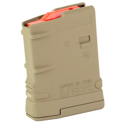 Amend2 Magazine, Mod 2, .308 Winchester/7.62 Nato, 10 Rounds, Fits AR10/SR25 Pattern Rifles, Polymer Construction