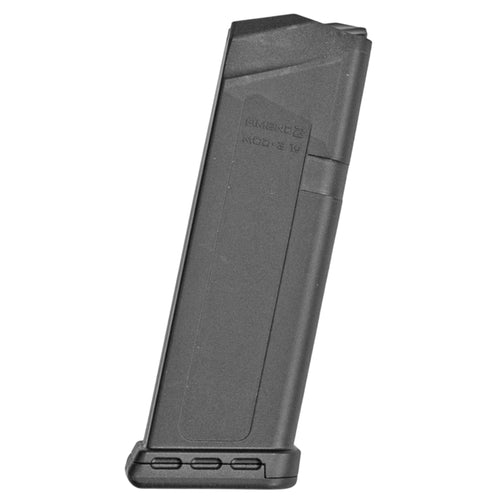 Amend2 G19MOD3BLK15 15-Round 9mm Magazine for Glock 19 - Black Polymer Construction
