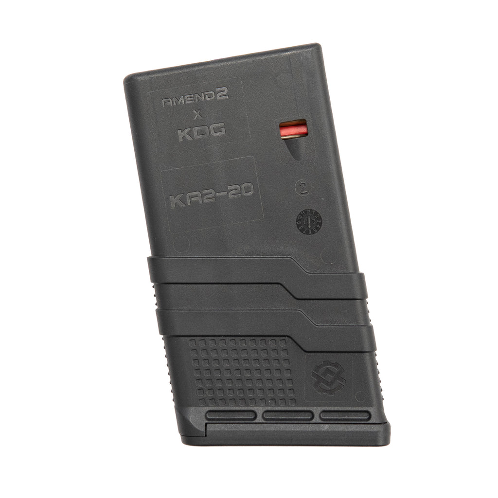 Amend2 SCAR 17 20-Round Magazine in Black - Part AMSCARMOD3BLK20