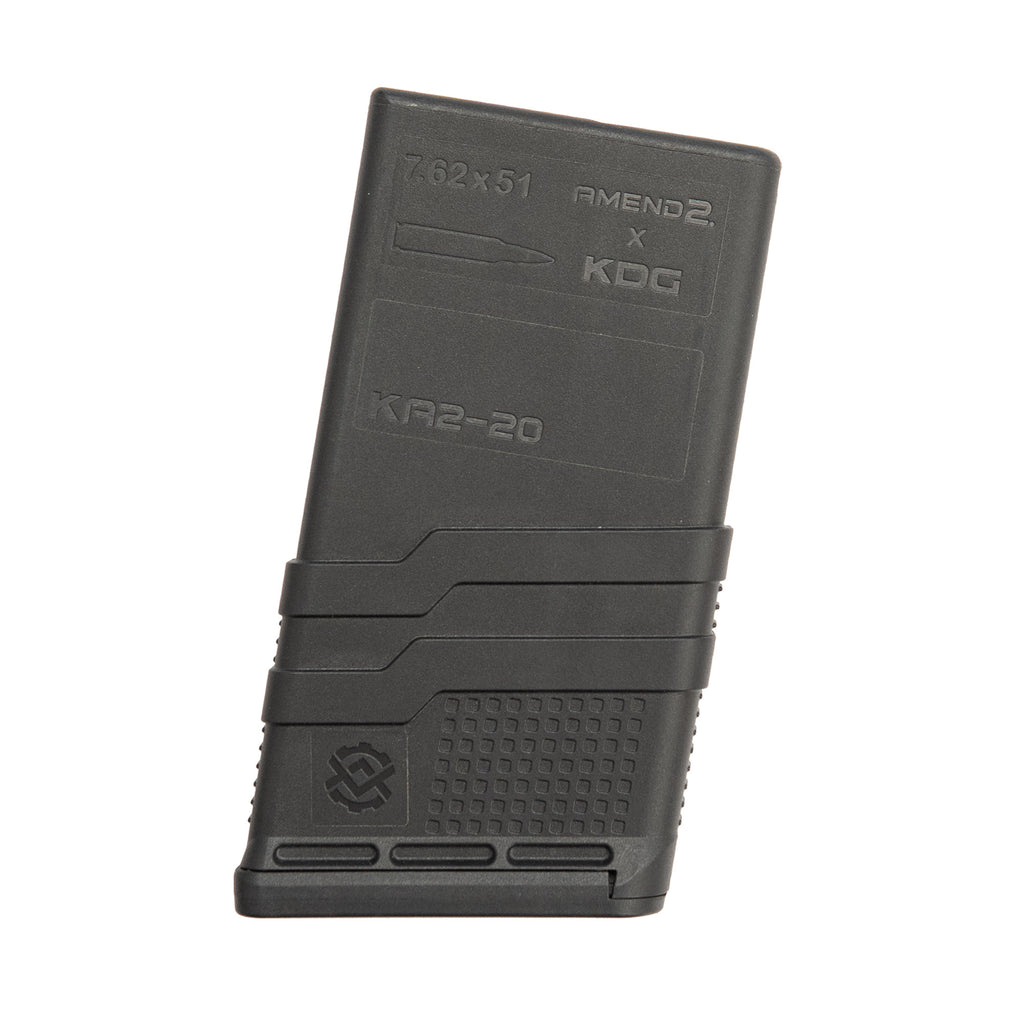 Amend2 SCAR 17 20-Round Magazine in Black - Part AMSCARMOD3BLK20