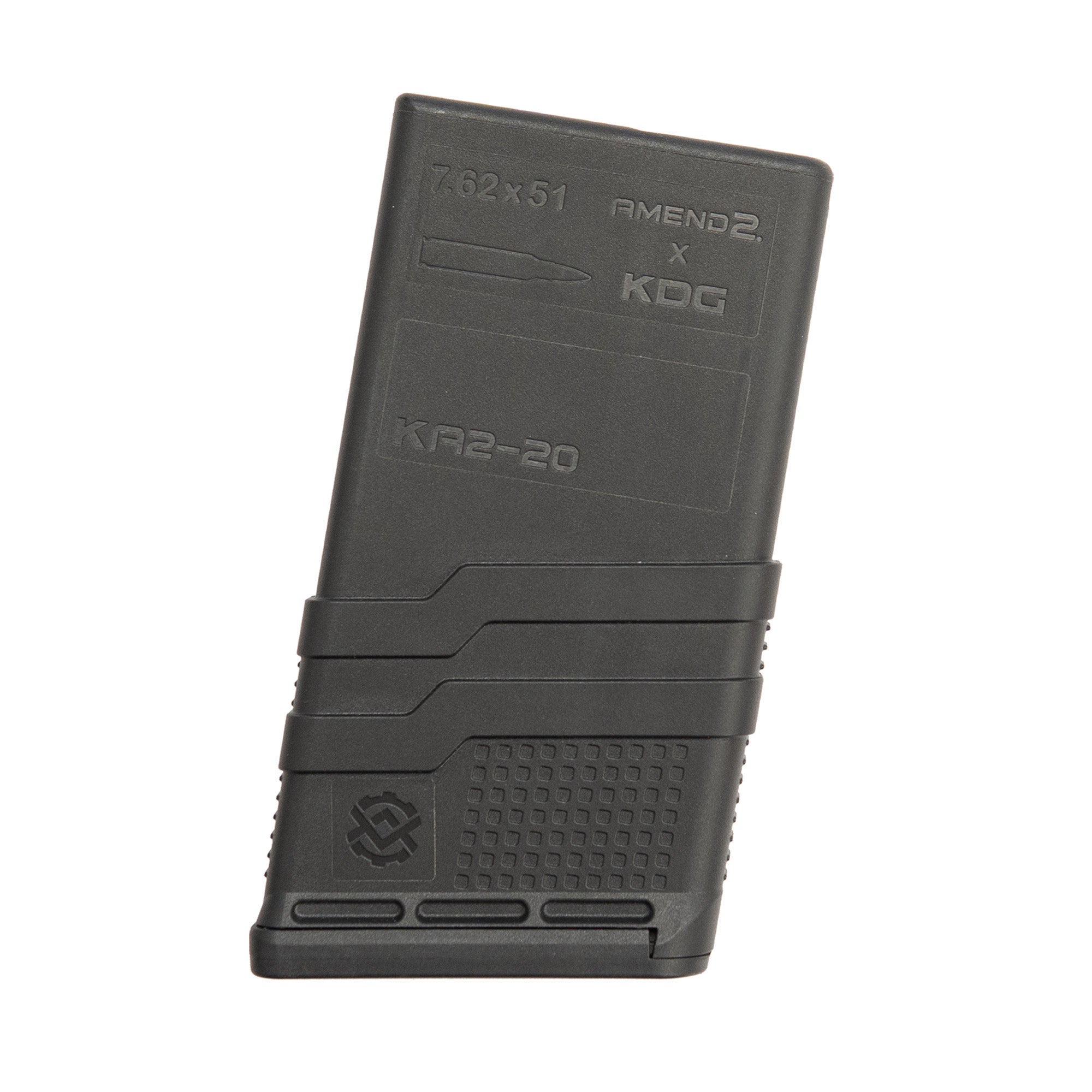 Amend2 SCAR 17 20-Round Magazine in Black - Part AMSCARMOD3BLK20