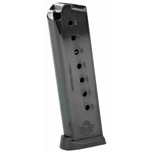 Armscor Pistol Magazine, 45ACP, 8 Rounds, Fits 1911 Pistols, Steel, Blued Finish