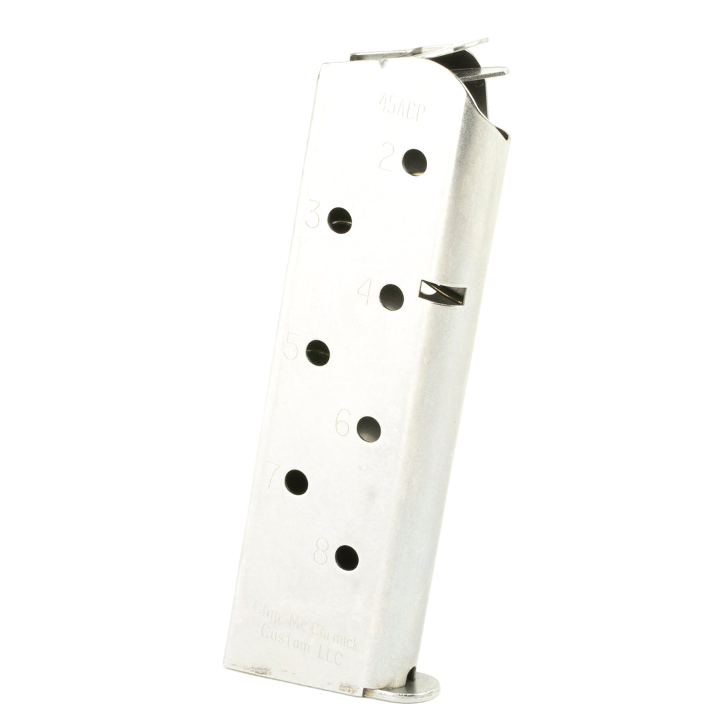 CMC Products Match Grade 1911 Magazine 8-Round .45 ACP Silver