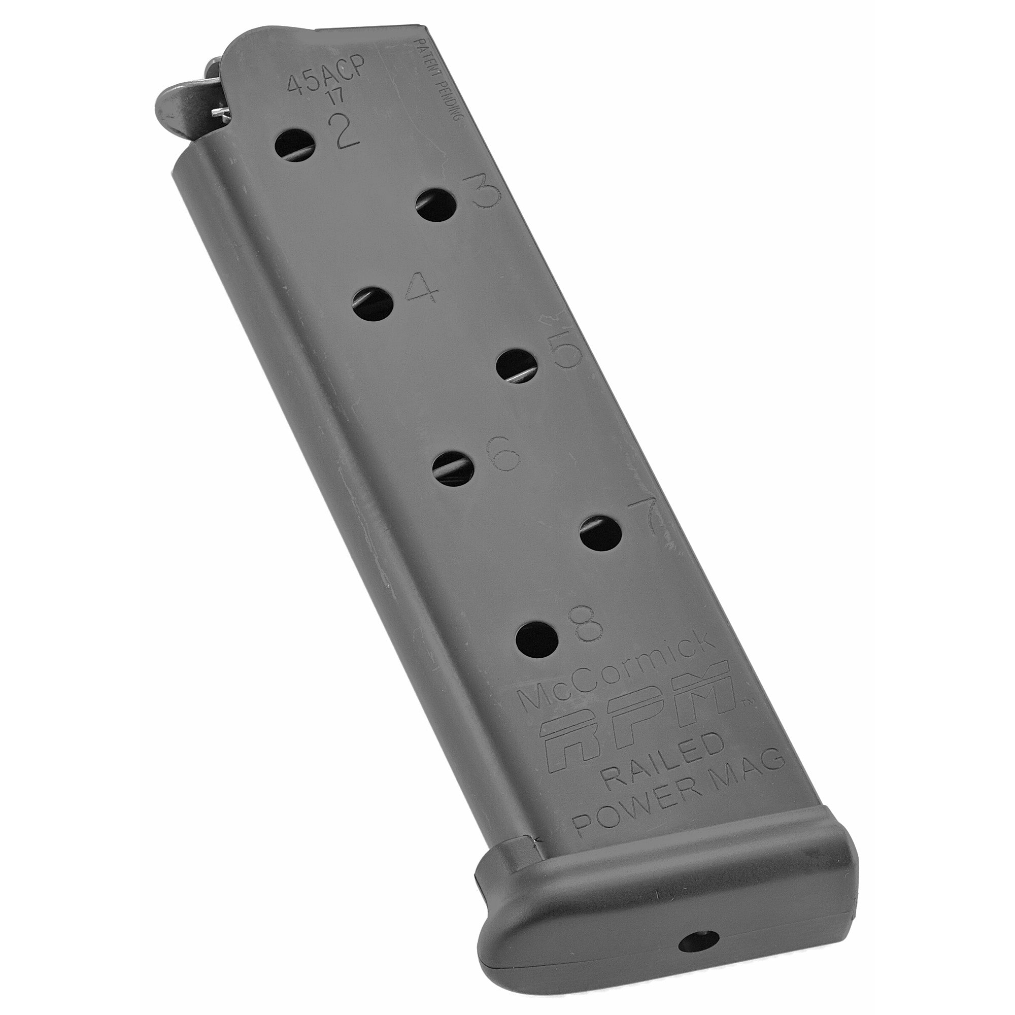 CMC Products Railed Power Mag (RPM) 8-Round Magazine for 45 ACP Pistols