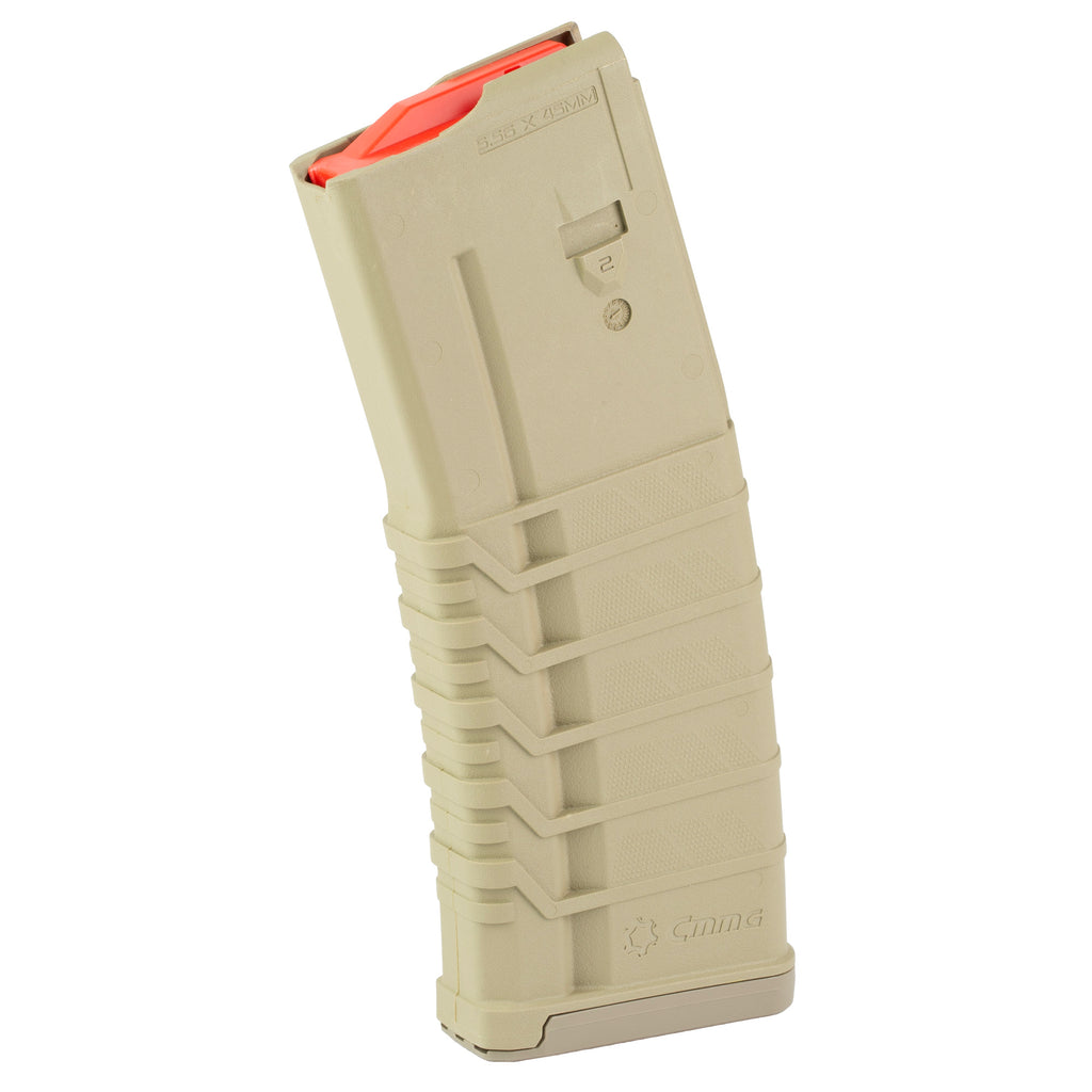CMMG 30rd 5.56mm Magazine in Flat Dark Earth - Part Number 55AFC5B-FDE