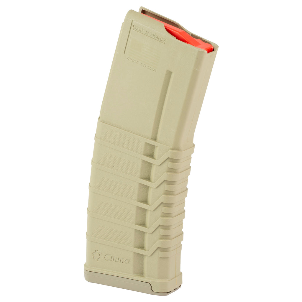 CMMG 30rd 5.56mm Magazine in Flat Dark Earth - Part Number 55AFC5B-FDE
