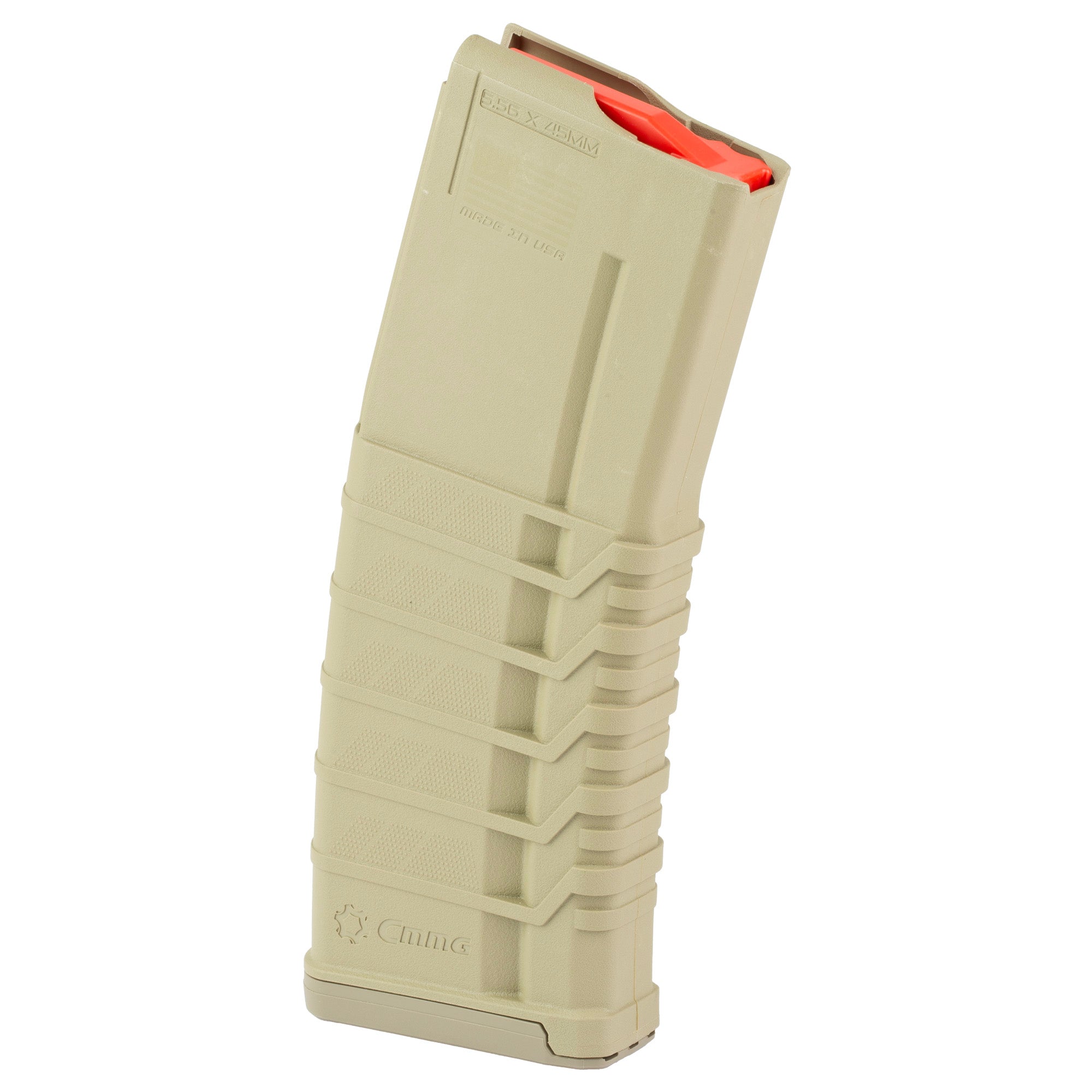 CMMG 30rd 5.56mm Magazine in Flat Dark Earth - Part Number 55AFC5B-FDE