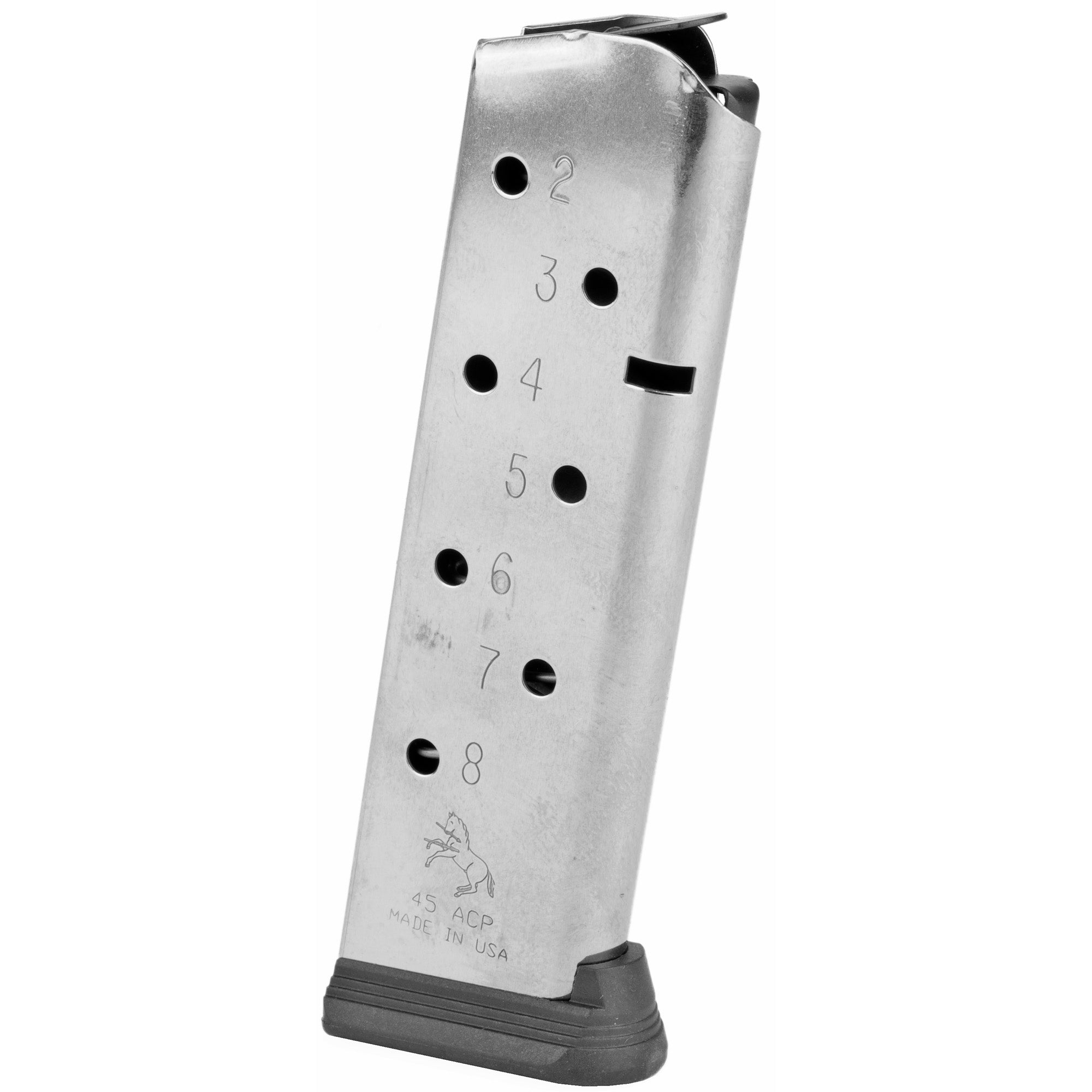 Colt's Manufacturing Mag Colt GVT/GC/CC 45 ACP 8-Round Silver Magazine