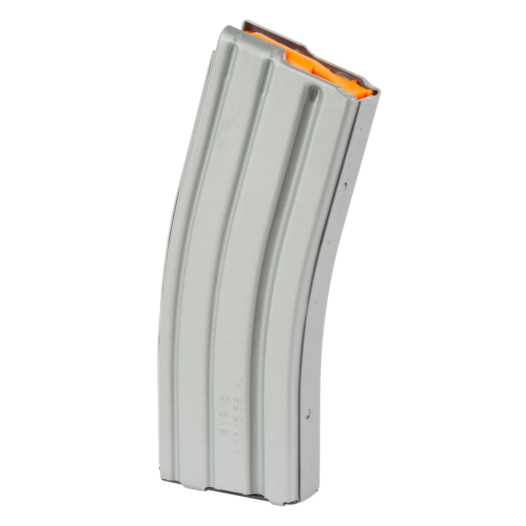 DURAMAG 30 Round 5.56 NATO Aluminum Magazine in Gray for Reliable Performance