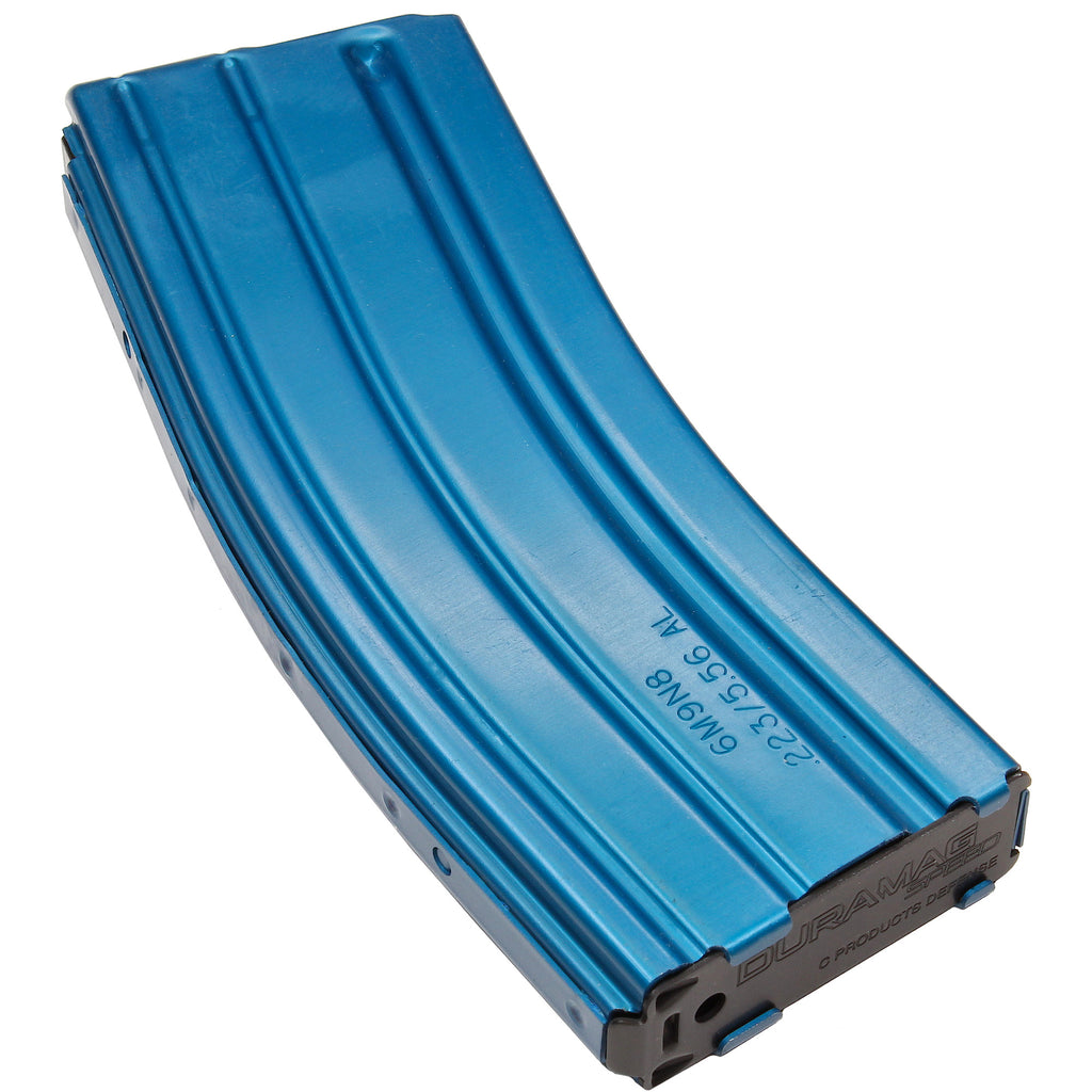 DURAMAG 30-Round Blue Aluminum Magazine for 223 Remington