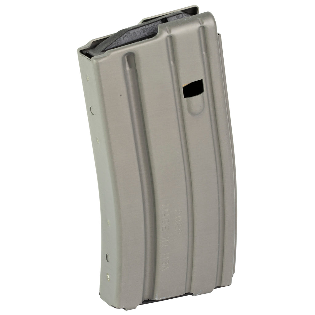 DURAMAG 20-Round 300 Blackout Aluminum Magazine in Gray – Durable USGI Style with Anodized Finish