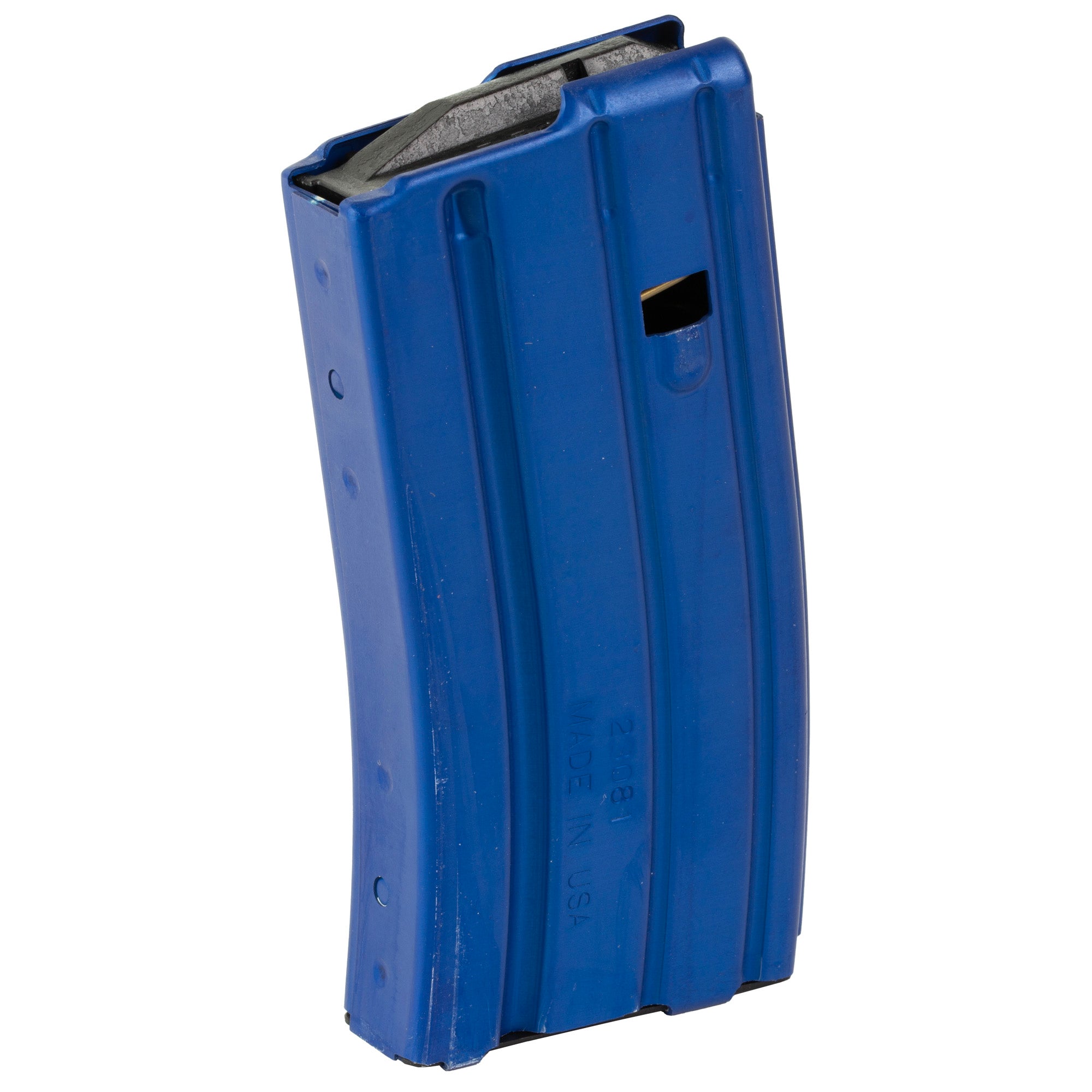 DURAMAG 20 Round 300 Blackout Aluminum Magazine with Blue Finish