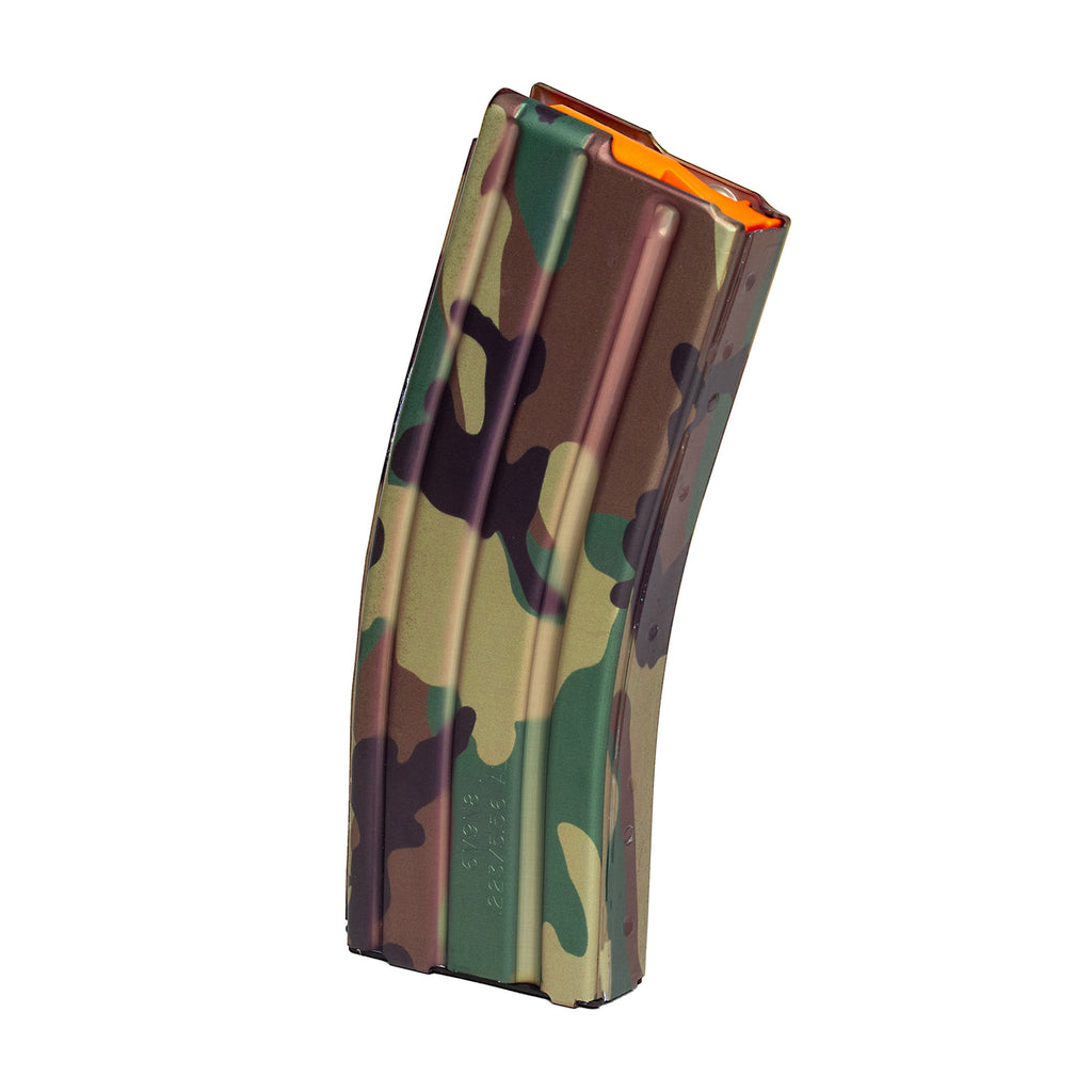 DURAMAG 30-Round 5.56 NATO Aluminum Magazine in M81 Woodland Camouflage