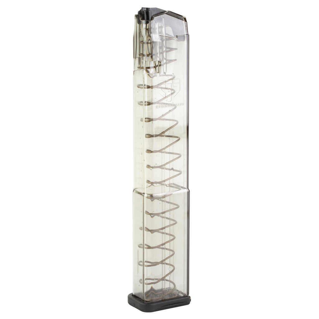 Elite Tactical Systems Group ETS MAG for Glock 17/19 9mm 32-Round G2 Clear Magazine