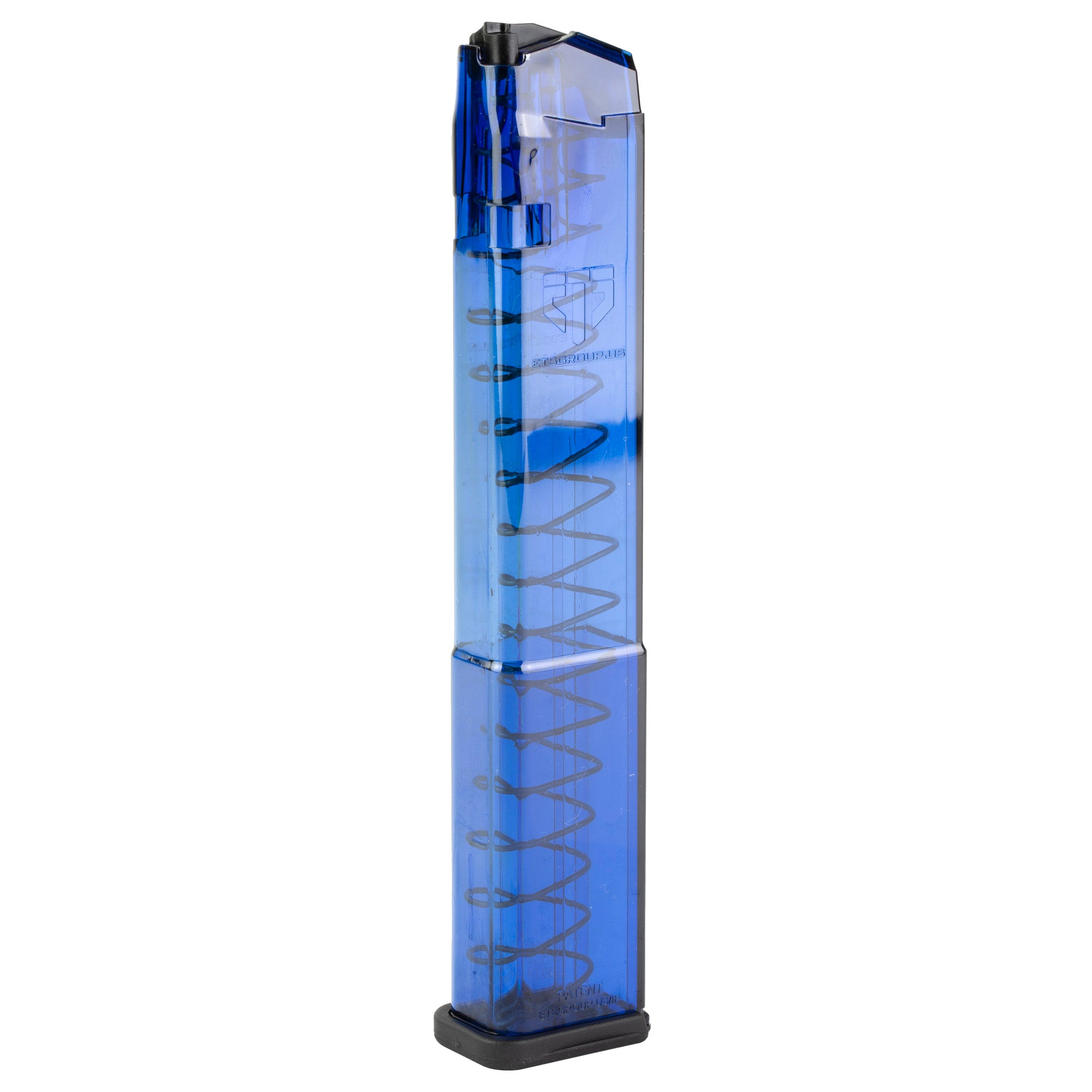 Elite Tactical Systems Group ETS MAG for GLOCK 17/19 9mm 32-Round Magazine in Blue - Part #GLK-18G2BLU