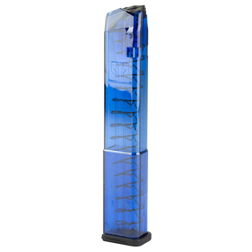 Elite Tactical Systems Group ETS MAG for GLOCK 17/19 9mm 32-Round Magazine in Blue - Part #GLK-18G2BLU
