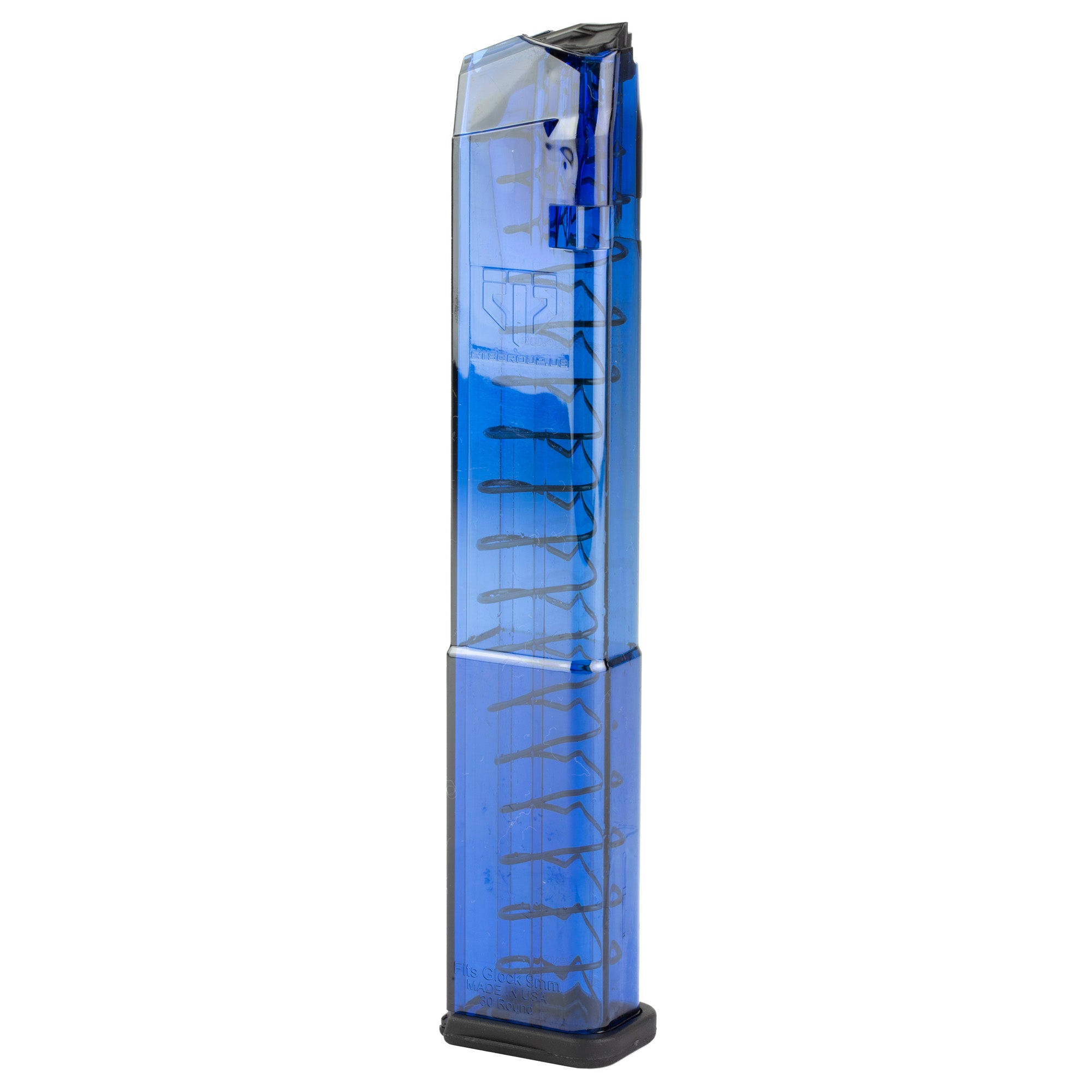 Elite Tactical Systems Group ETS MAG for GLOCK 17/19 9mm 32-Round Magazine in Blue - Part #GLK-18G2BLU