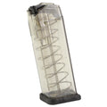 Elite Tactical Systems Group ETS Magazine for Glock 19/26 9mm, 10-Round Capacity, Clear