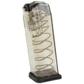 Elite Tactical Systems Group ETS Magazine for Glock 19/26 9mm, 15-Round Capacity, Clear