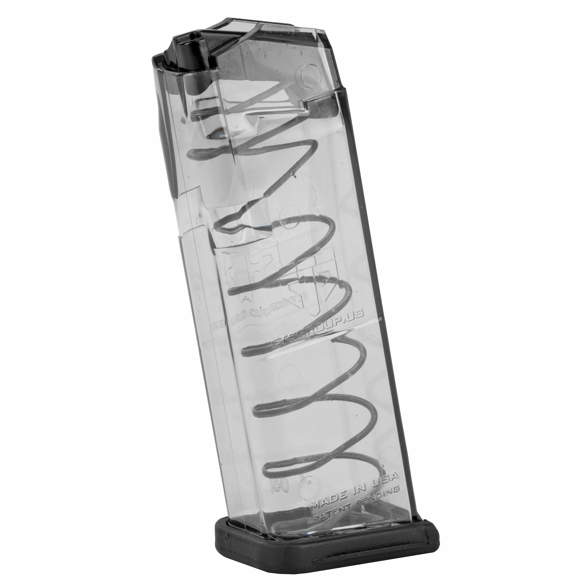 Elite Tactical Systems Group GLK-23 13-Round Clear Magazine for Glock 23/27, 40 S&W
