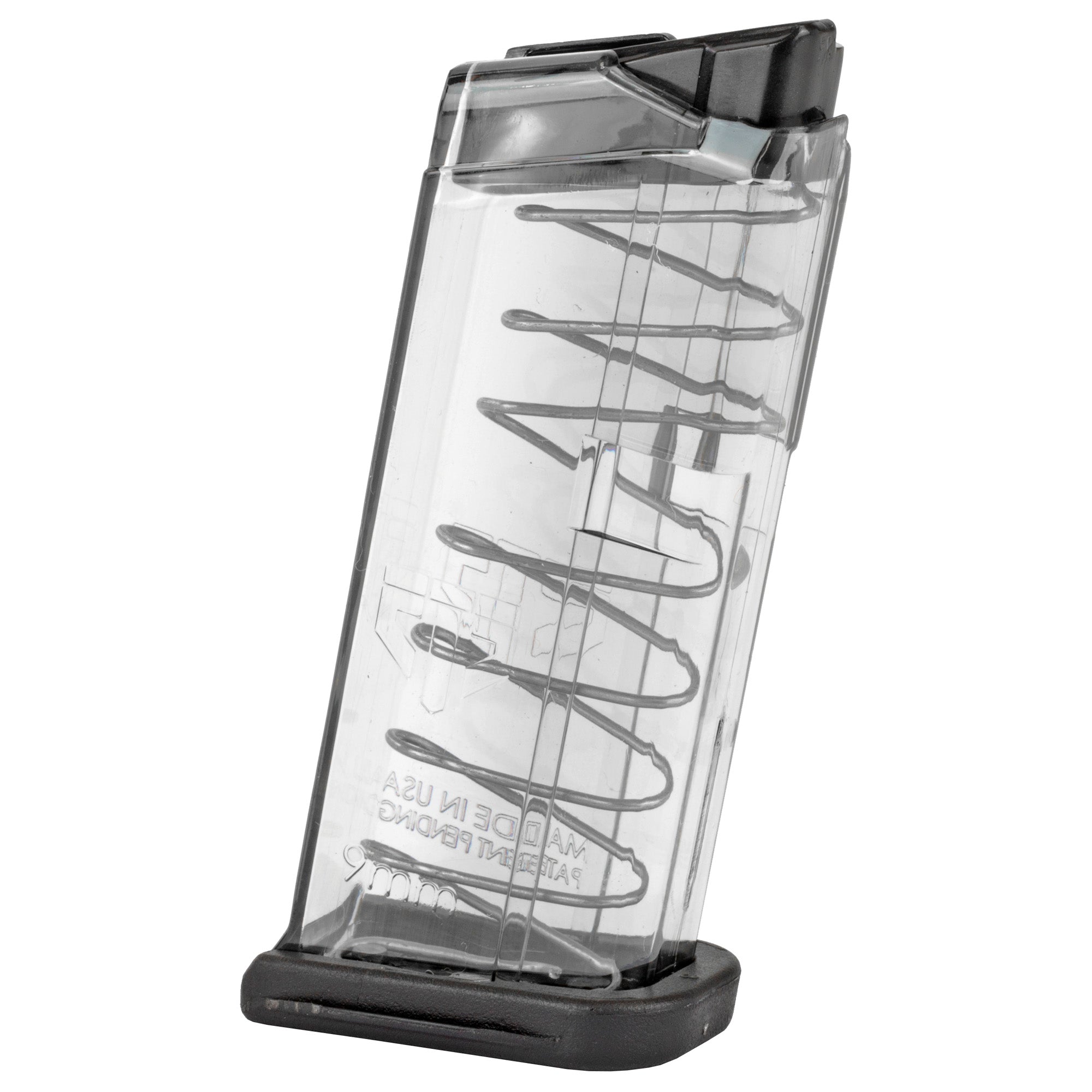 Elite Tactical Systems Group ETS MAG for Glock 43 9mm 7-Round Magazine, Clear