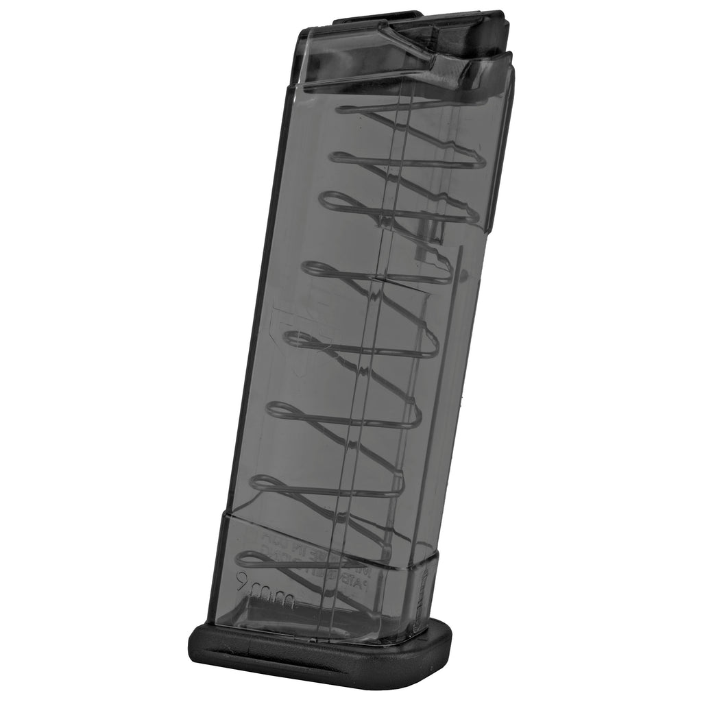 Elite Tactical Systems Group ETS Magazine for Glock 43 9mm, 9-Round Capacity, Clear