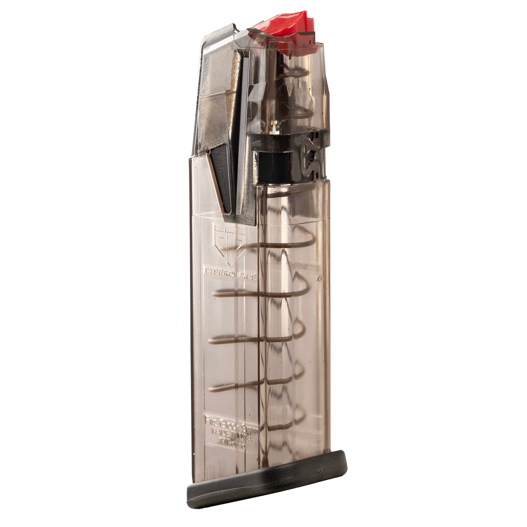 Elite Tactical Systems Group ETS MAG Omega for Glock 17/19 9mm 17-Round Magazine