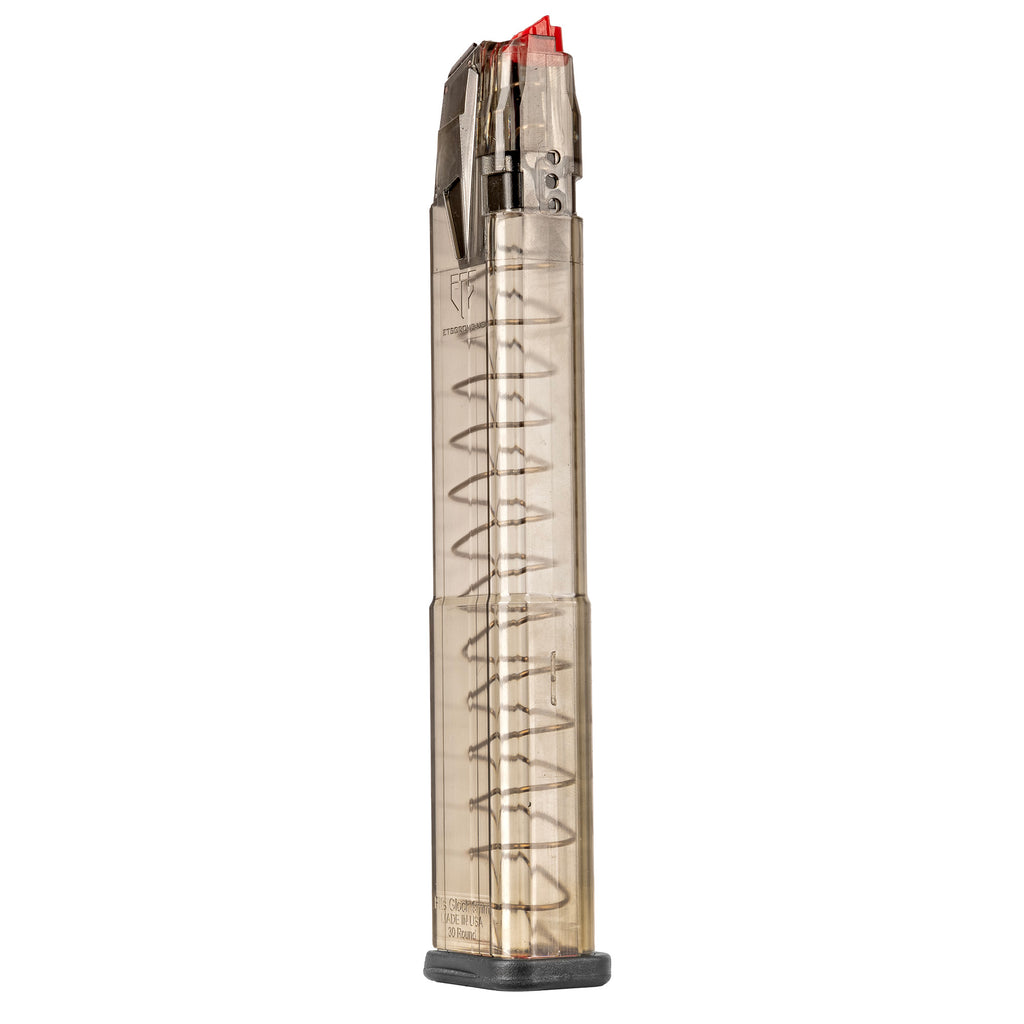 Elite Tactical Systems Group ETS Omega Magazine for Glock 17/19 9mm, 30 Rounds, Clear