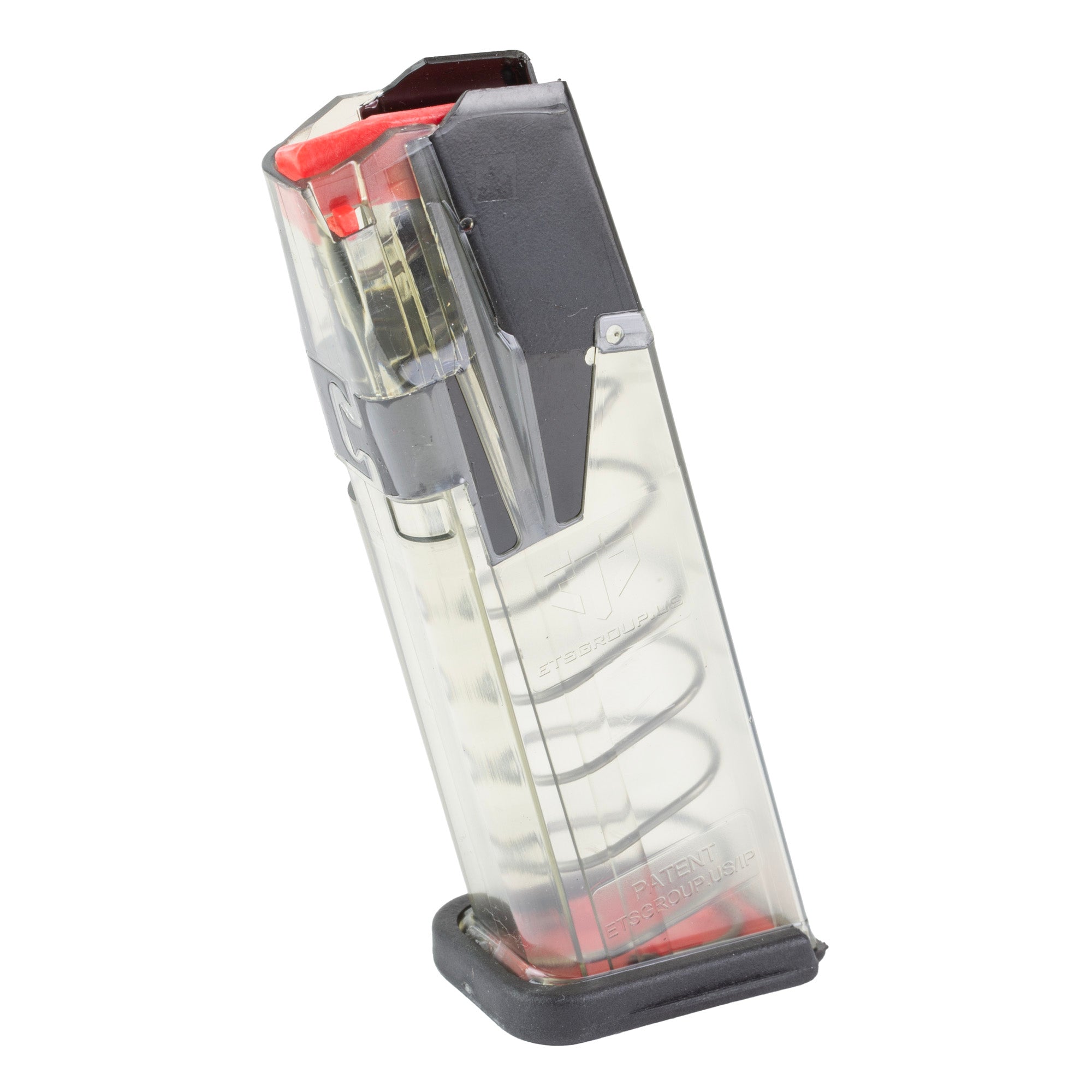 Elite Tactical Systems Group ETS Omega Magazine for SIG P320 9mm – 15 Round Capacity, Clear Polymer Construction