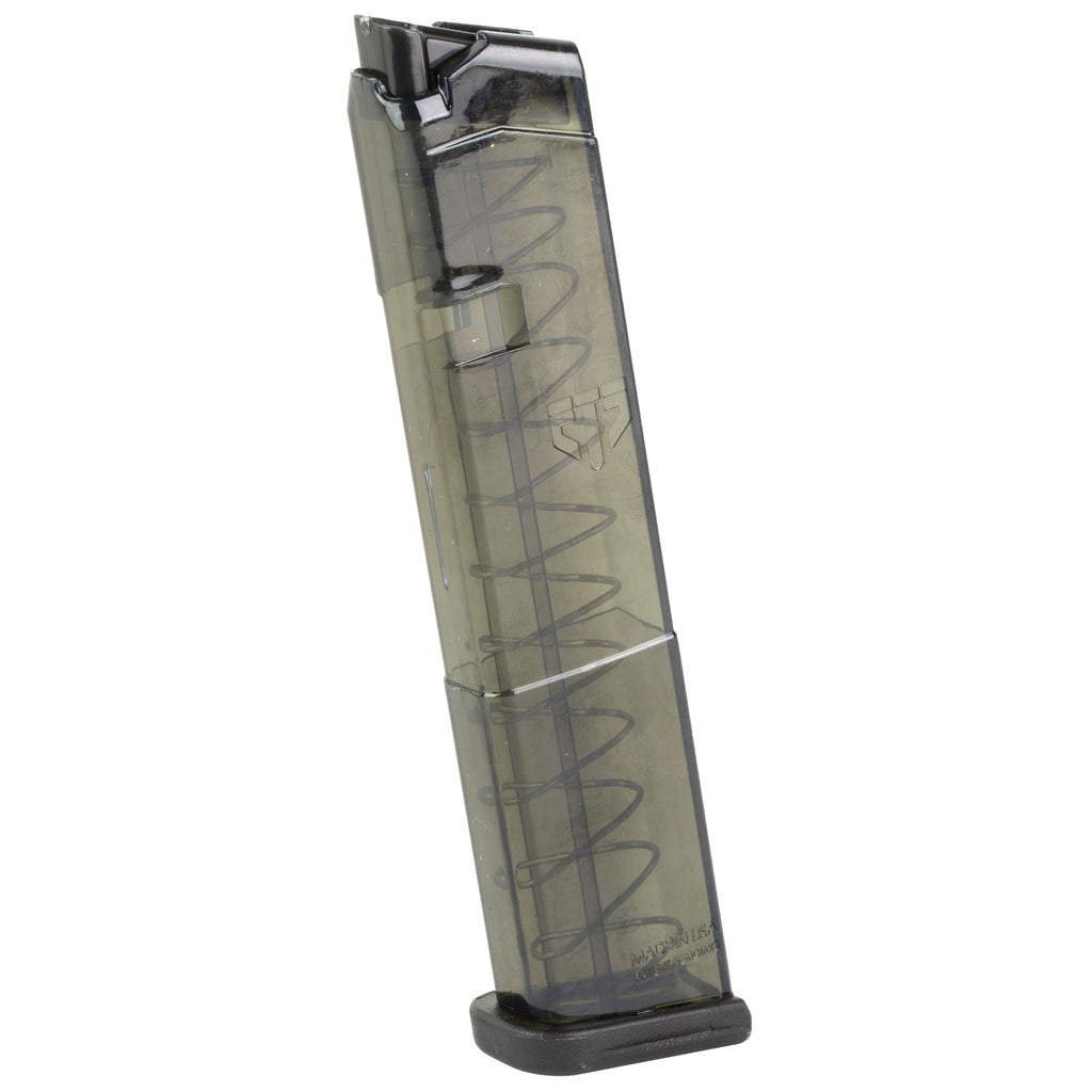 Elite Tactical Systems Group ETS Mag for Glock 42 380 ACP, 12-Round Capacity, Carbon Smoke