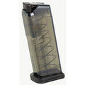 Elite Tactical Systems Group ETS Mag for Glock 42 380 ACP – 7 Round Capacity, Carbon Smoke