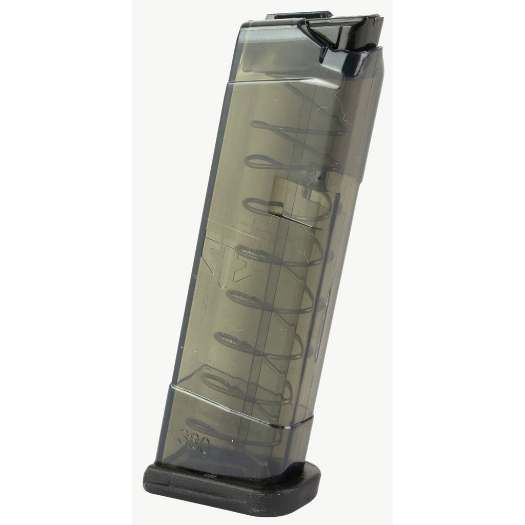 Elite Tactical Systems Group SMK-GLK-42-9 9-Round 380 ACP Magazine in Carbon Smoke