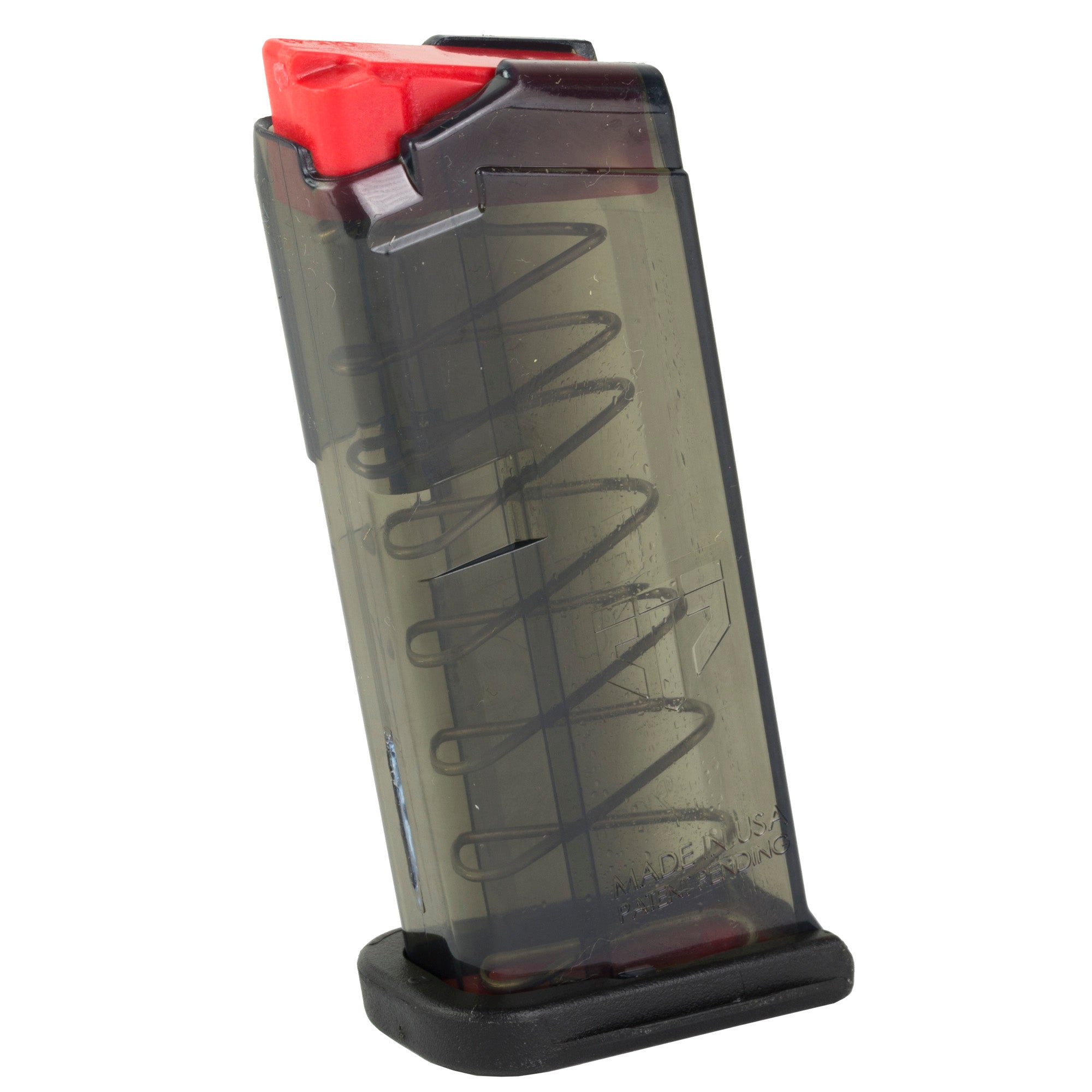 Elite Tactical Systems Group ETS MAG for Glock 43 9mm 7-Round Magazine in Carbon Smoke