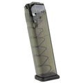 Elite Tactical Systems Group SMK-GLK-9-22 9mm Magazine for Glock 17/19, 22 Rounds, Carbon Smoke
